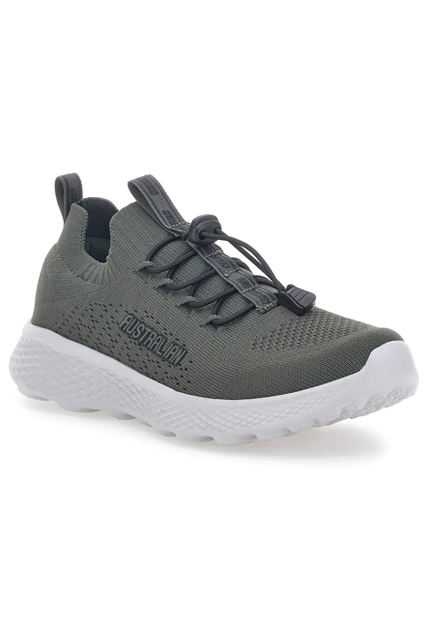 Sneakers Verdi Militare in Maglia Australian AU24M512