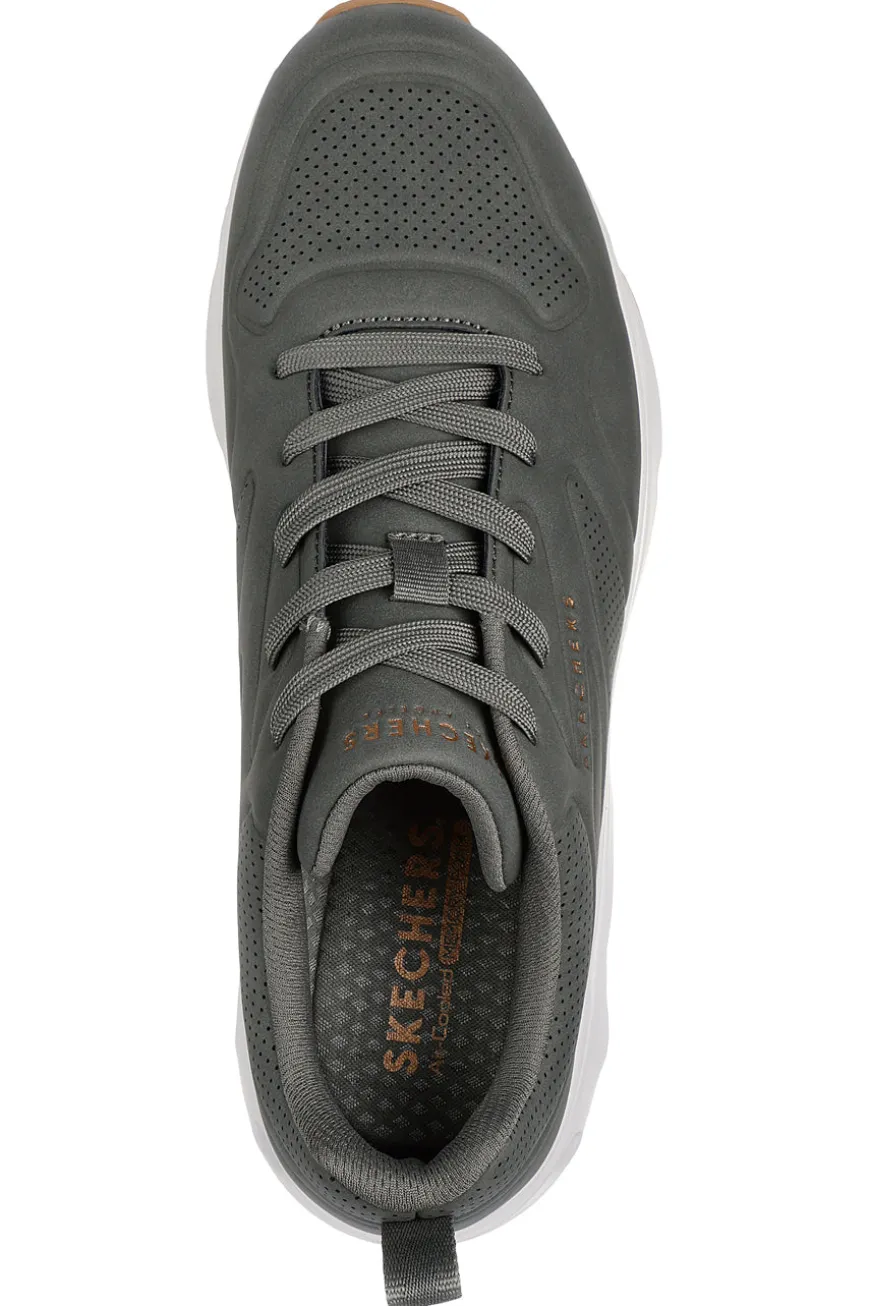 Sneakers verdi Skechers Tres Air Uno Casairal da uomo | Pittarello