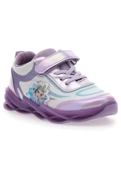 Sneakers Viola con Stampa di Frozen e Suola con Luci FROZEN D4310599T