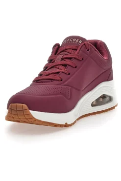 Sneakers Viola con suola bianca da Donna Skechers Uno-Stand on Air