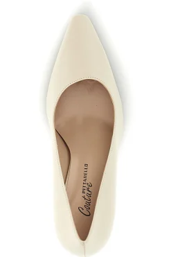 Spitze beige Pumps mit Absätzen Pittarello couture 8301