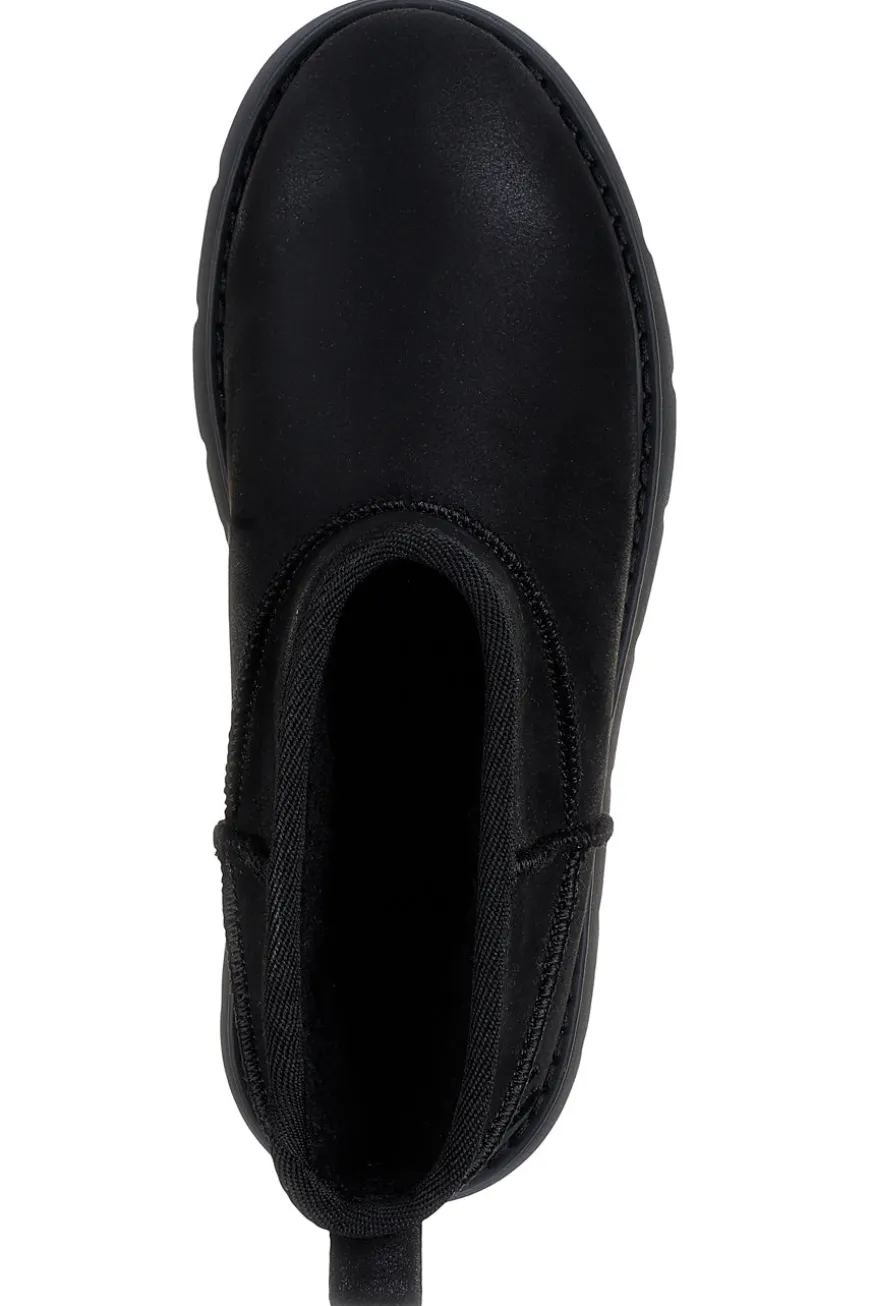 Stivaletti alla caviglia neri con pelo Skechers Keepsakes Lite - Snowbird