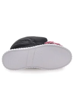 Stivaletti Animalier Neri Imbottiti Freddy 7558