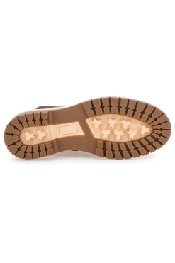 Stivaletti chelsea beige con suola carrarmato Altemberg 2