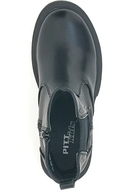 Stivaletti Chelsea Boots Schwarz Pitt Kids SKBS931