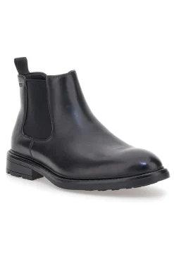Stivaletti Chelsea neri in vera pelle Ferré FU231C621