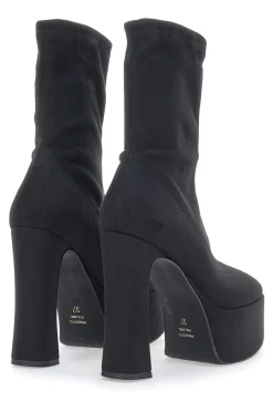 Stivaletti con Tacco Neri Pittarello Couture 281