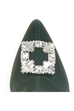 Stivaletti con Tacco Verdi dame Rose 896
