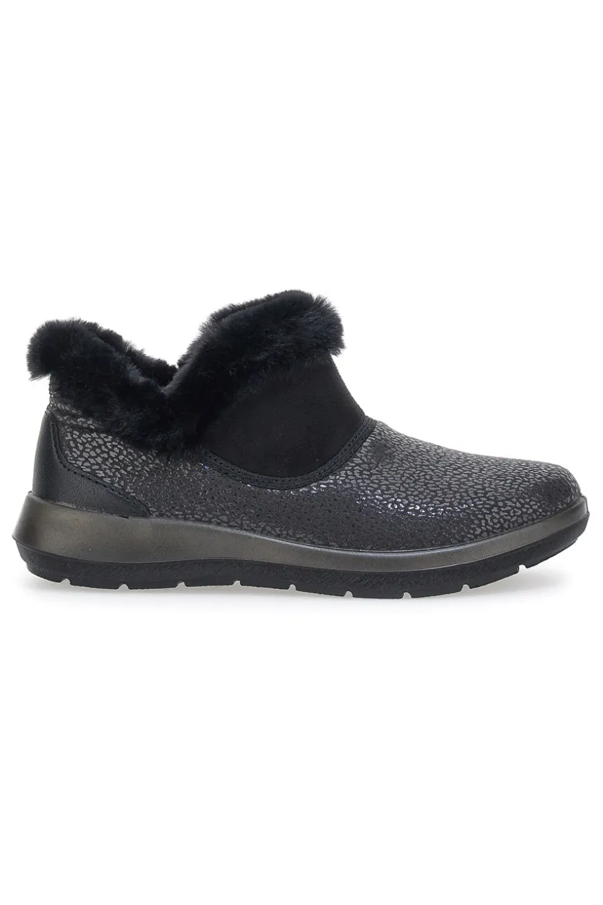 Stivaletti in Eco Fur Inblu 34 WG Nero