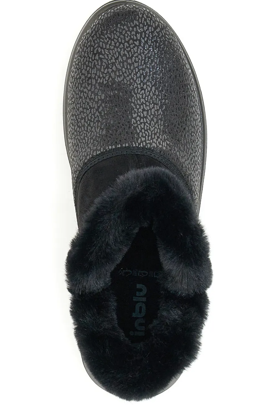 Stivaletti in Eco Fur Inblu 34 WG Nero