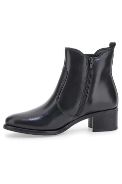 Stivaletti Neri Chelsea in Vera Pelle con Cerniera Pittarello Class 5135