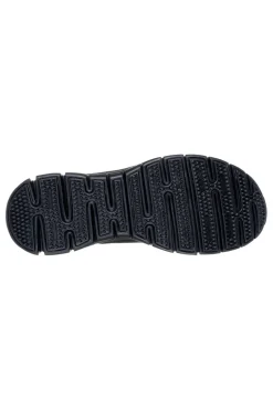 Stivaletti neri con collo lavorato e Warm Tech Memory Foam Skechers Synergy Lovely Collab