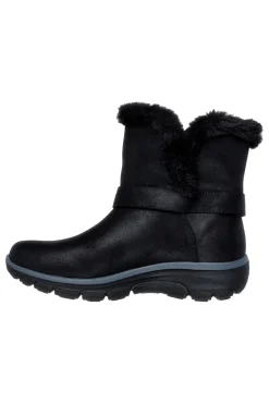 Stivaletti neri con pelliccia vegan waterproof Skechers Easy Going Dreamers Move