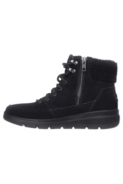 Stivaletti neri imbottiti SKECHERS GLACIAL ULTRA WOODLANDS
