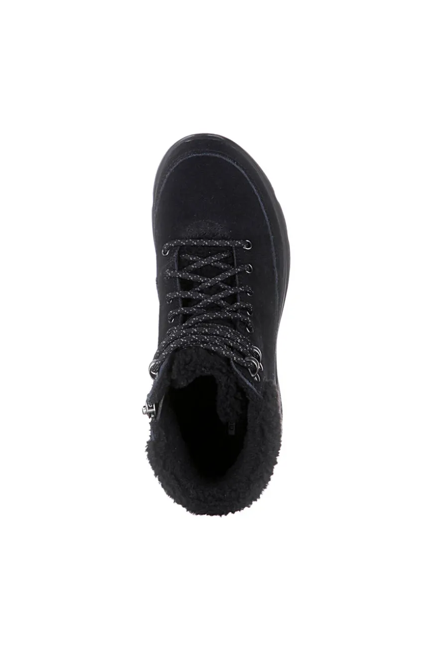 Stivaletti neri imbottiti SKECHERS GLACIAL ULTRA WOODLANDS