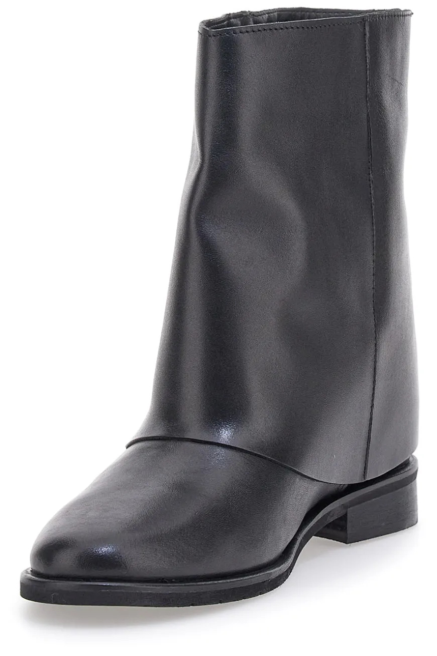 Stivaletti neri in Vera Pelle PITTARELLO MUST HAVE 1000