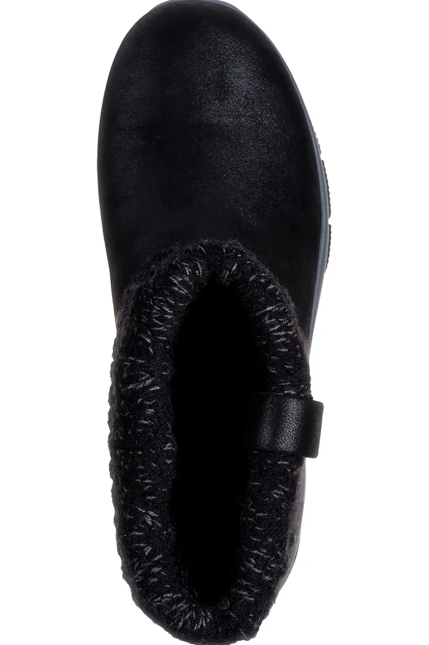 Stivaletti neri slip-on con Memory Foam Skechers EASY GOING COZY WEATHER 2