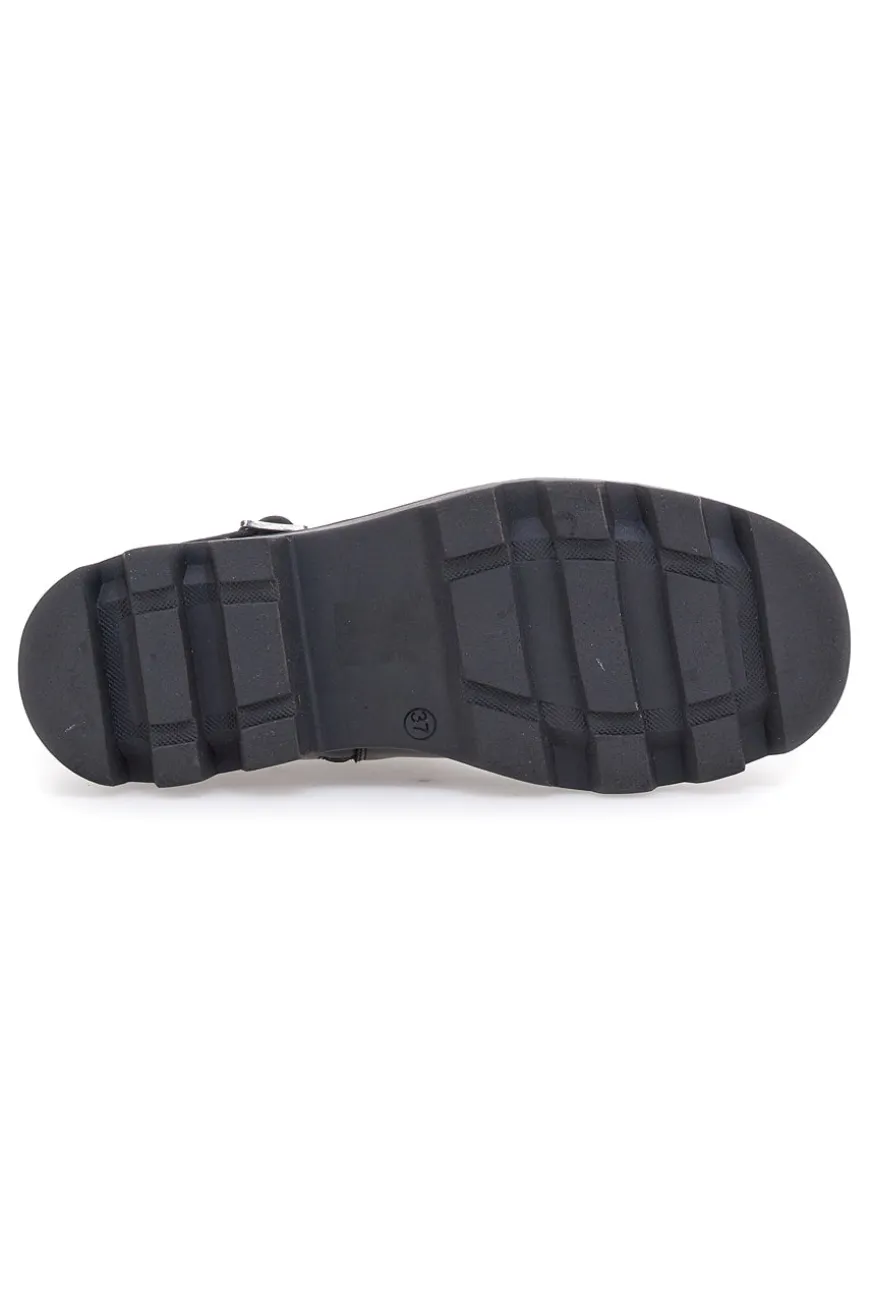 Stivaletto Biker Vera Pelle Pittarello Rock 6654