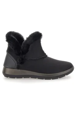 Stivaletto Nero Con Pelo Inblu WG022214