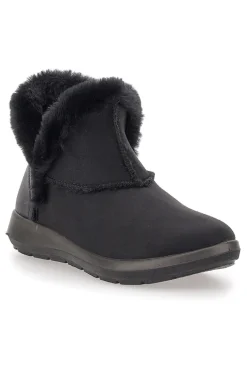 Stivaletto Nero Con Pelo Inblu WG022214
