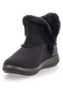 Stivaletto Nero Con Pelo Inblu WG022214