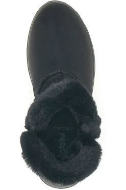 Stivaletto Nero Con Pelo Inblu WG022214