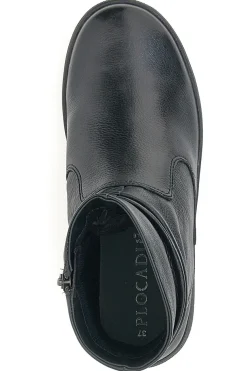 Stivaletto Plocadi 17801 Nero Vera Pelle