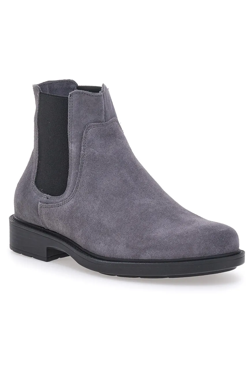 Stivaletto uomo camoscio grigio chiaro Arizona 90297