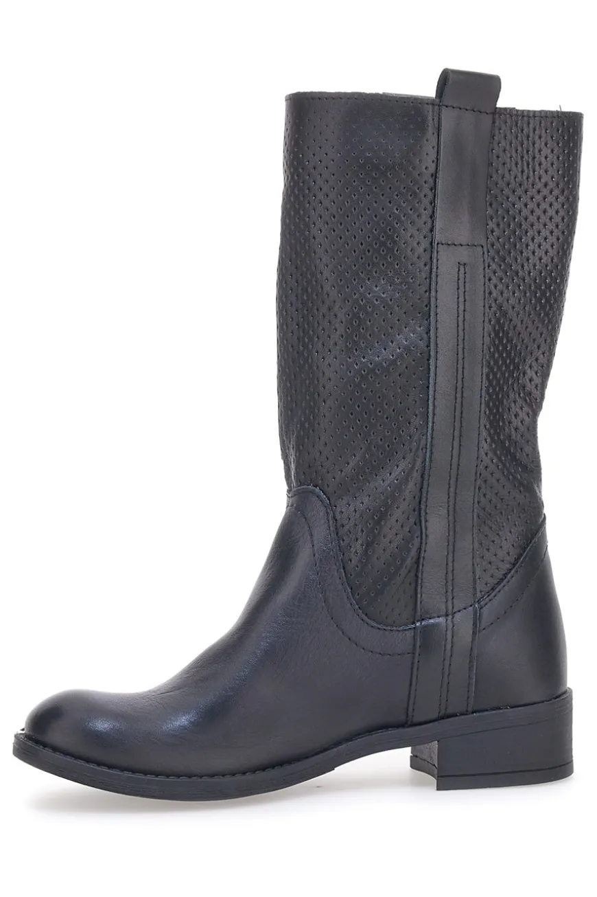 Stivali Bikers Mon Dieu 415 Vera Pelle