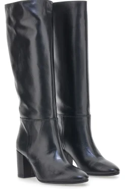 Stivali con tacco Pittarello Look 701 Neri Vera Pelle