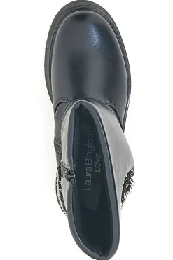 Stivali neri con catena decorativa Laura Biagiotti AG1763116712