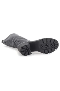 Stivali neri con platform e tacco largo Pittarello Capsule BT24182023B