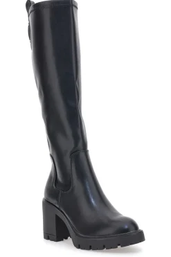 Stivali neri con platform e tacco largo Pittarello Capsule BT24182023B