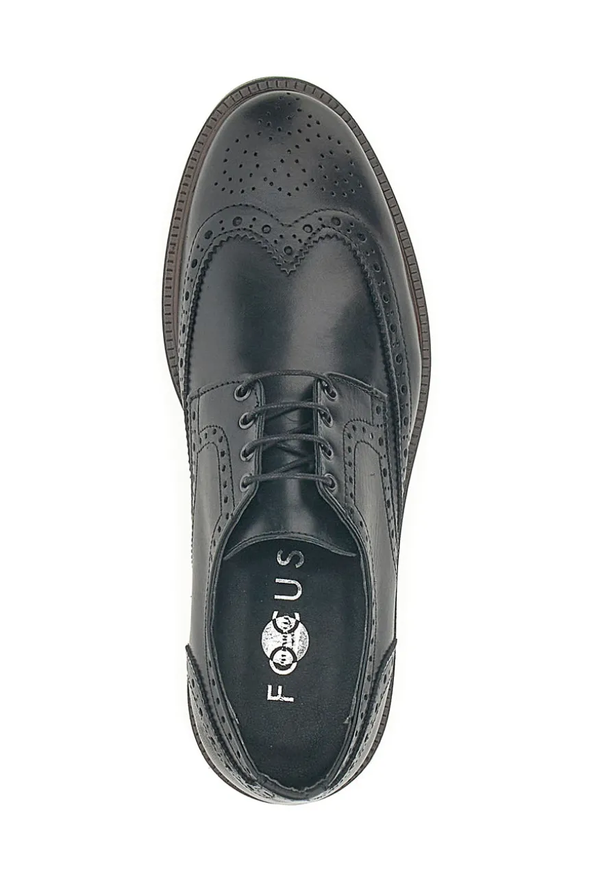 Stringata all'inglese nere Made in Italy PITTARELLO FOCUS 224