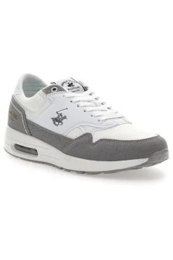 Stringate Bianche e Grigie con Lacci BEVERLY HILLS POLO CLUB BHM517001
