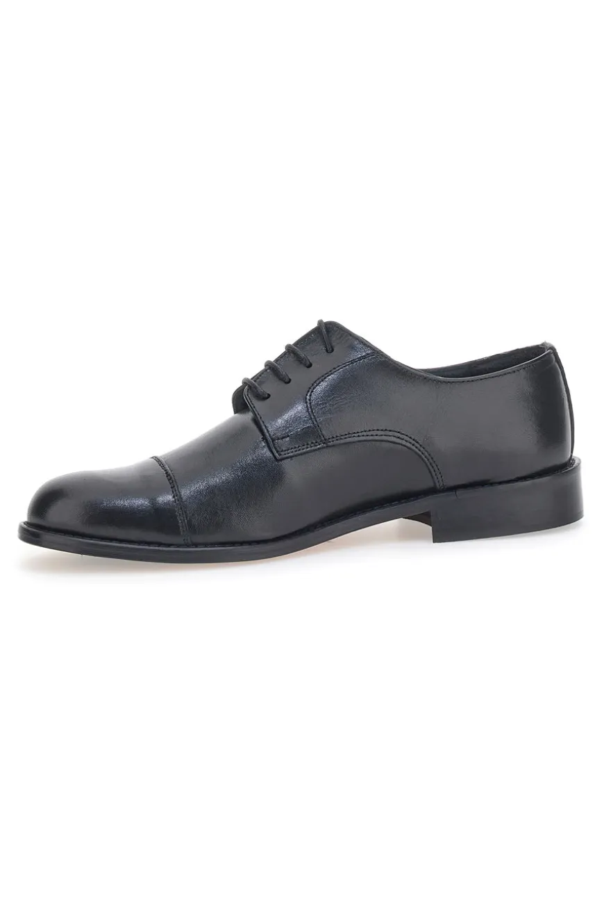 Stringate Eleganti Pittarello 7705 Nere