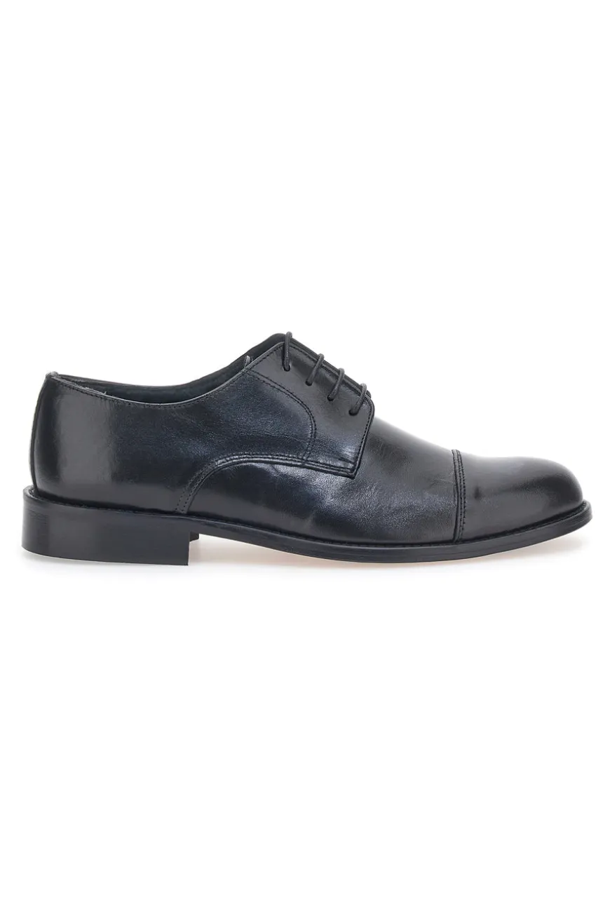 Stringate Eleganti Pittarello 7705 Nere