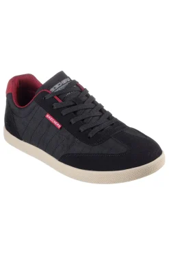 Stringate Nere con Soletta in Memory Foam SKECHERS PLACER VINSON