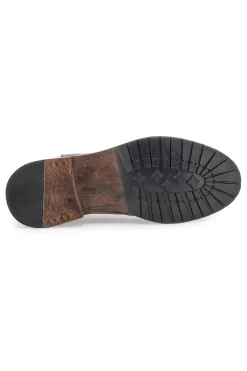 Stringate nere in vera pelle con lavorazione brogue Pittarello Plus 1268