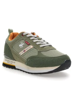 Stringate Verdi con Tomaia in Mesh BEVERLY HILLS POLO CLUB BHM513100