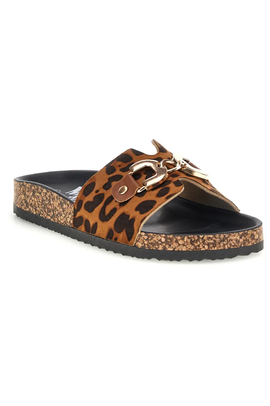 Tierische Sandalen mit Schnalle Me & me 15615