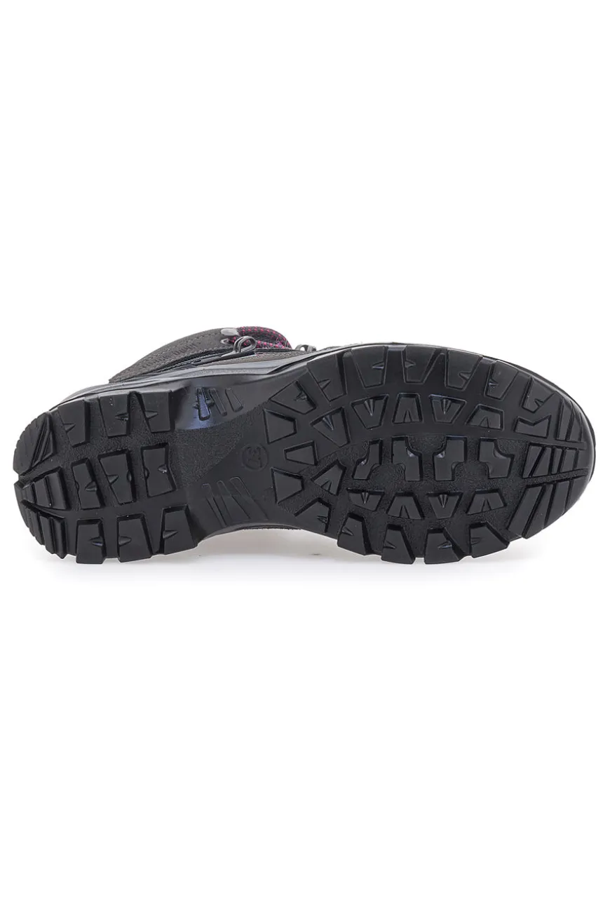 TRACK DOWN grauer Trekkingstiefel 14511S74