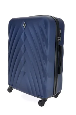 Trolley blu rigido grande 4 ruote 2T2L 155/G