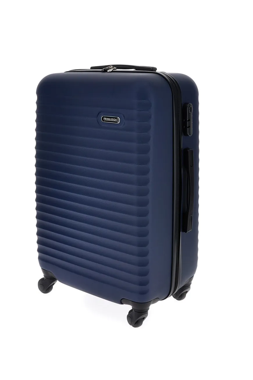 Trolley grande blu rigido Prima riga Pr194/G
