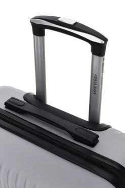 Trolley grande grigio rigido con 4 ruote Prima riga PR169/G