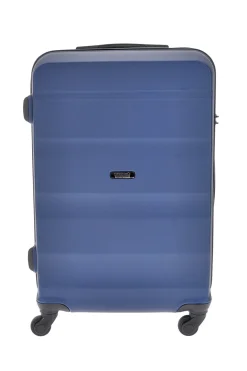 Trolley medio blu con 4 ruote e manico telescopico Indigeno INDIGENO180/M