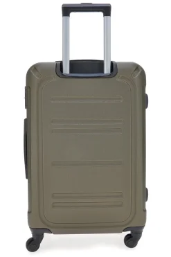 Trolley medio bronzo scuro rigido con ruote piroettanti Prima Riga PR161/M