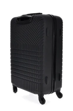 Trolley medio nero rigido con 4 ruote Prima riga PR169/M