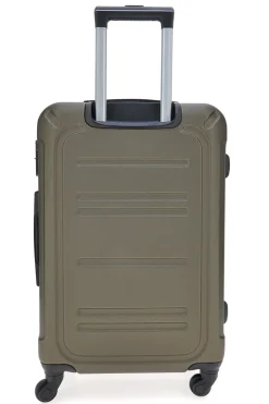 Trolley piccolo bronzo scuro rigido con ruote piroettanti Prima Riga PR161/P
