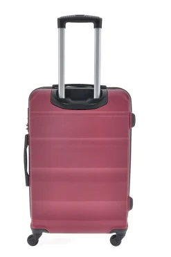 Trolley piccolo burgundy con 4 ruote e manico telescopico Indigeno INDIGENO180/P